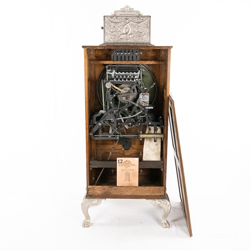 Mills 25c "Dewey" Floor Model Upright Slot Machine
