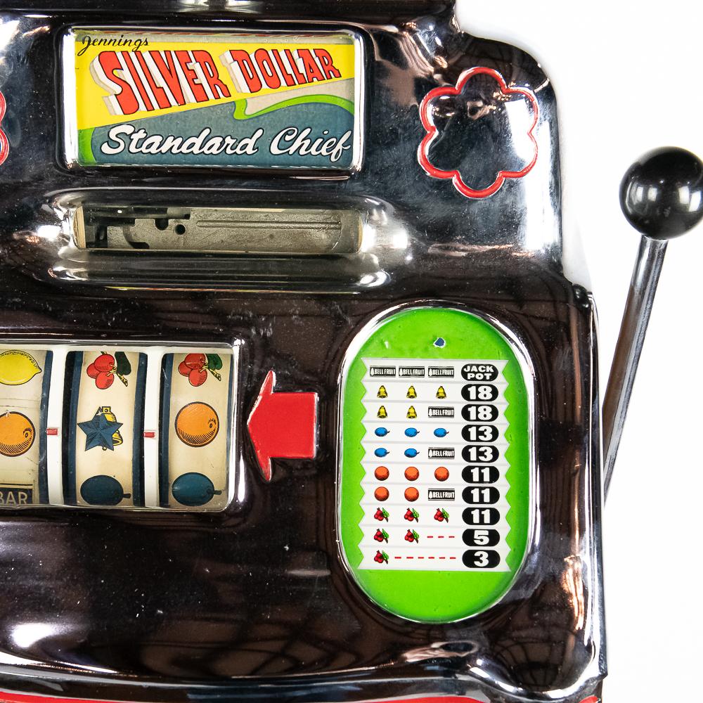 Jennings $1 Standard Chief Slot Machine