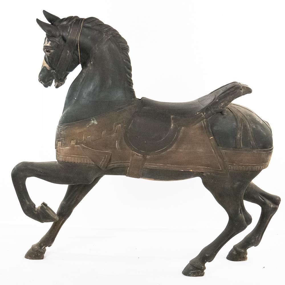 Dentzel Carved Wood Carousel Horse
