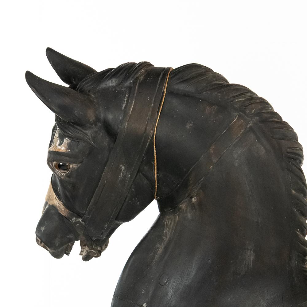 Dentzel Carved Wood Carousel Horse