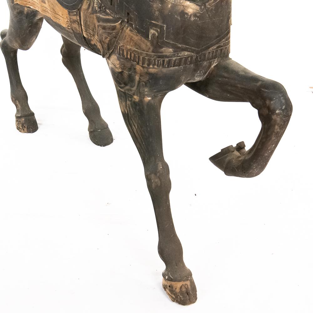 Dentzel Carved Wood Carousel Horse