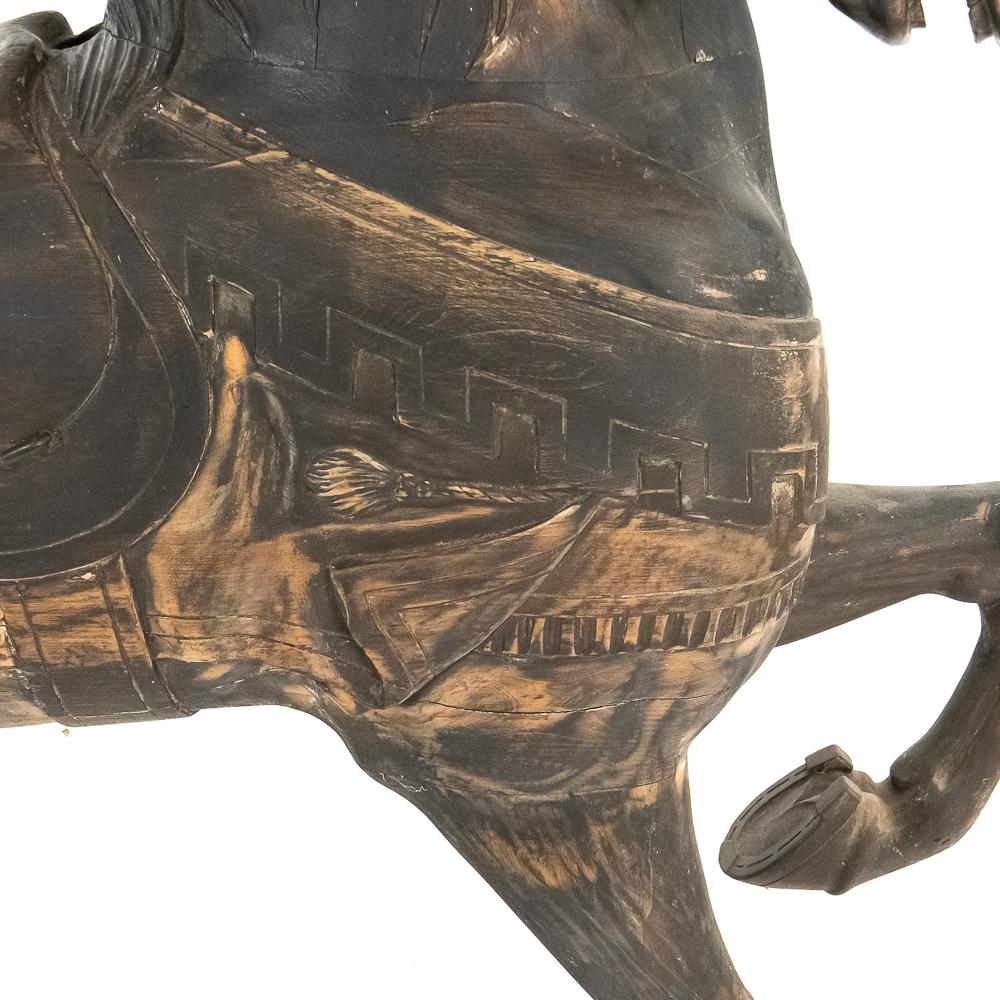 Dentzel Carved Wood Carousel Horse