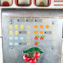 Mills 25 Cent Cherry Front Slot Machine