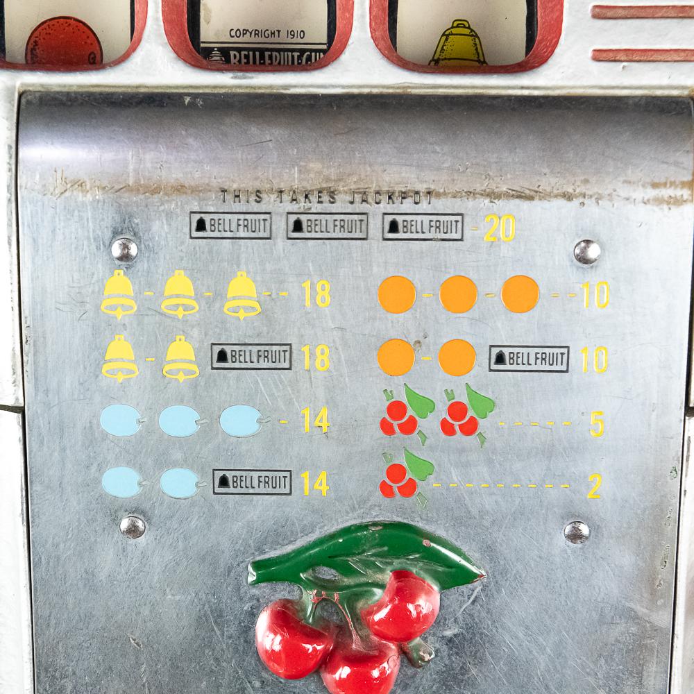 Mills 25 Cent Cherry Front Slot Machine