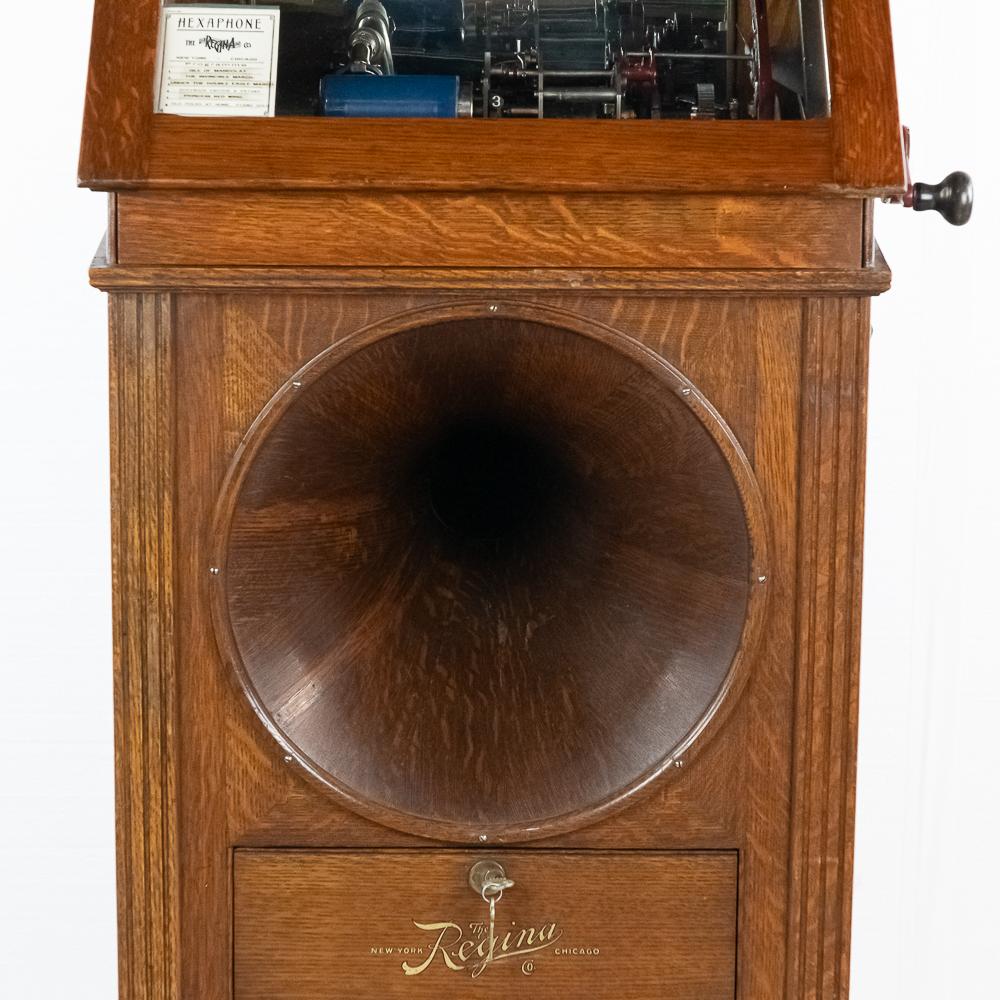 Regina Hexaphone Coin Op Cylinder Phonograph