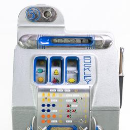 Buckley 5 Cent Chris-Cross Chrome Deluxe Slot