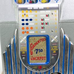Buckley 5 Cent Chris-Cross Chrome Deluxe Slot