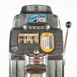 Jennings 10 Cent Export Chief Slot Machine