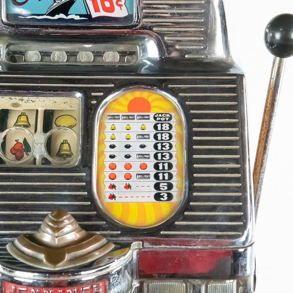 Jennings 10 Cent Export Chief Slot Machine
