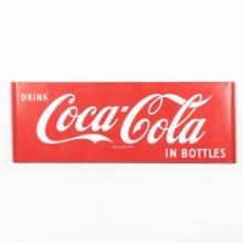 Porcelain "Drink Coca Cola" in Bottles