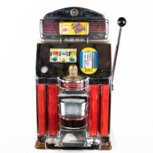 Jennings 25 Cent Light Up Sun Chief Slot Machine