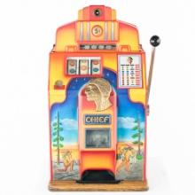 Jennings 5c Chief Slot Machine