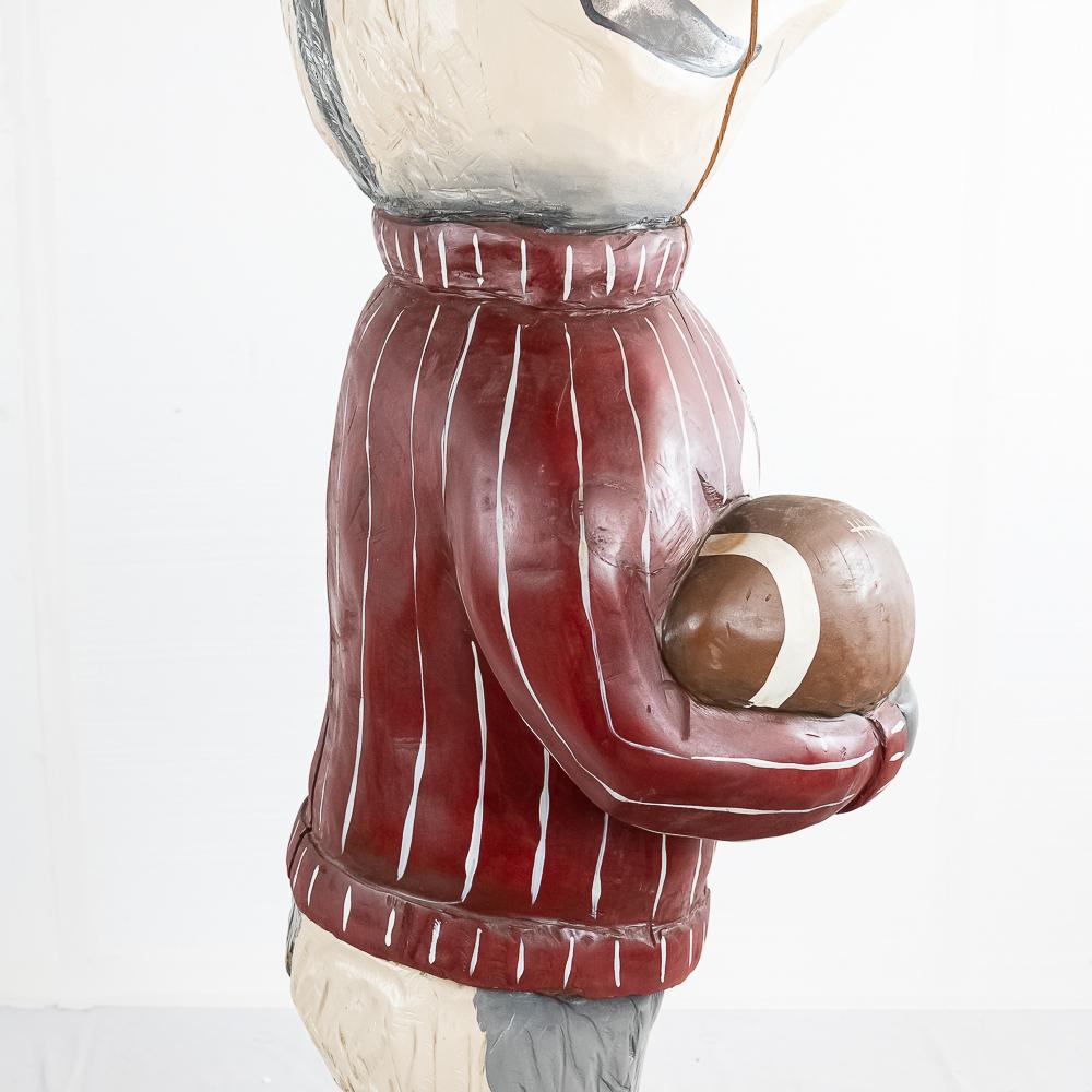 Bucky the Badger Wood Statue