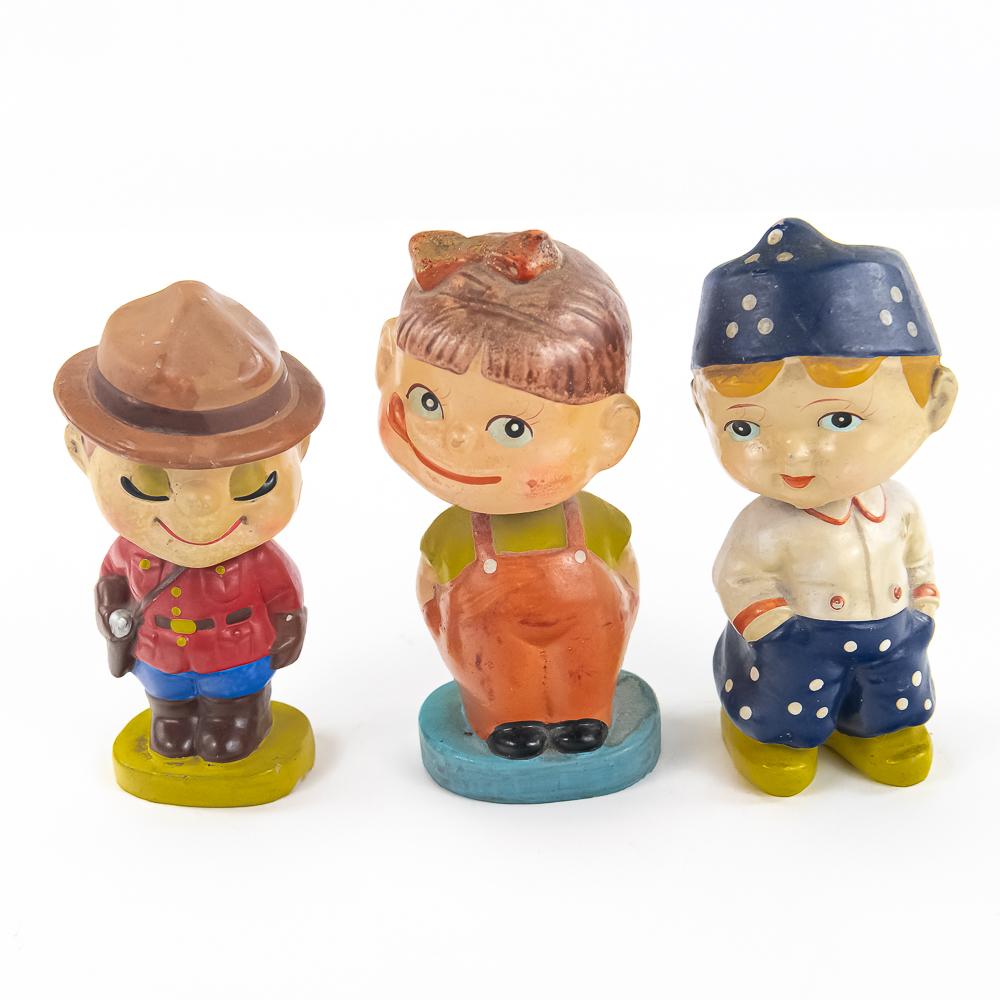 Collection of (9) Assorted Vintage Bobbleheads
