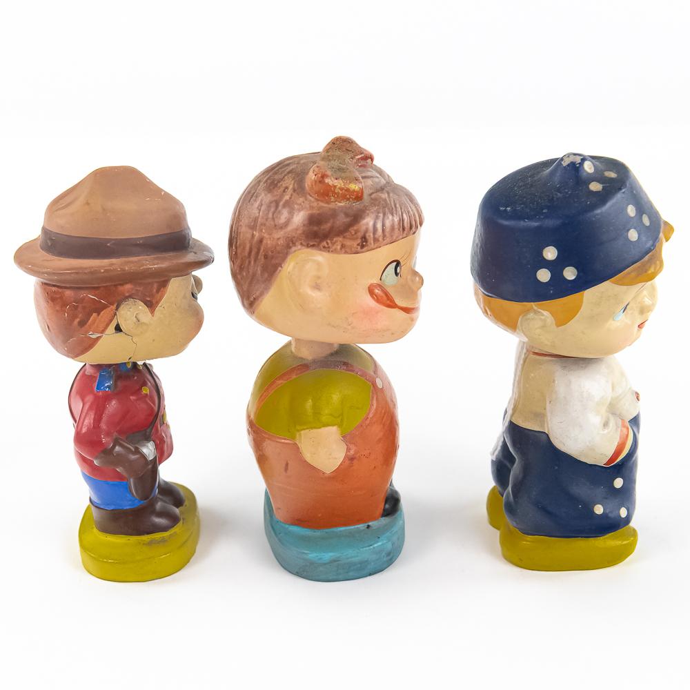 Collection of (9) Assorted Vintage Bobbleheads