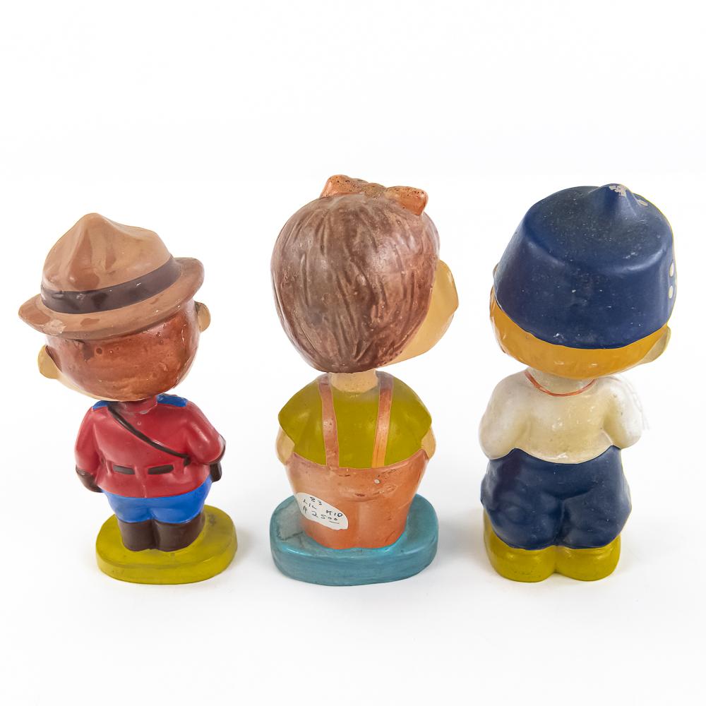 Collection of (9) Assorted Vintage Bobbleheads