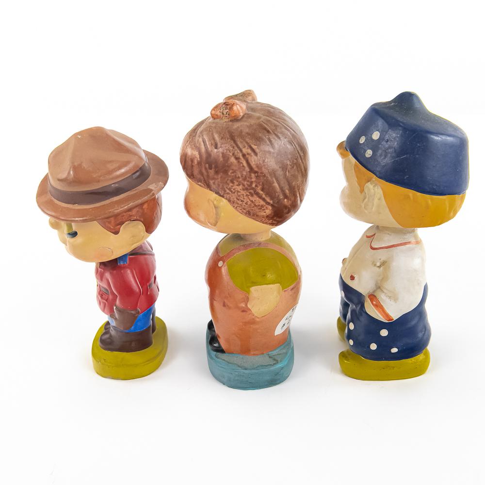Collection of (9) Assorted Vintage Bobbleheads