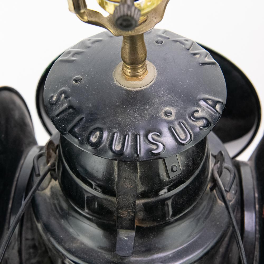Converted Handland Railroad Switch Table Lamp