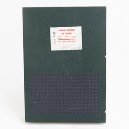 Lot of 4: Unused Assorted Gambling Punch Boards