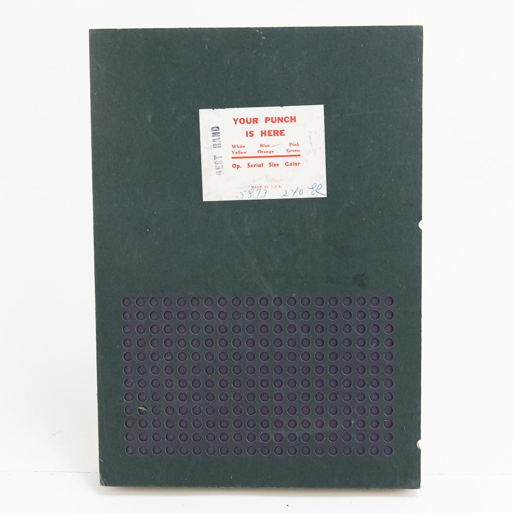 Lot of 4: Unused Assorted Gambling Punch Boards