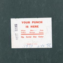 Lot of 4: Unused Assorted Gambling Punch Boards
