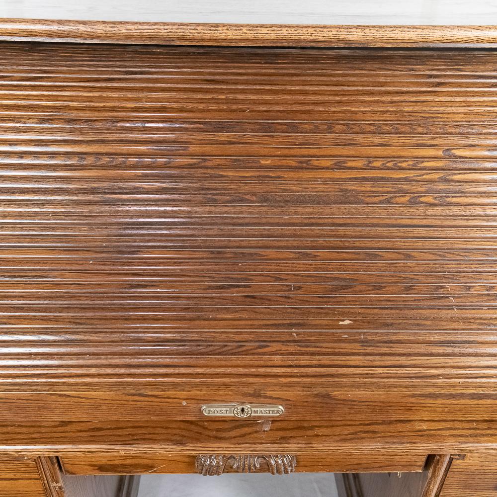 Grand Oak Roll-Top Desk