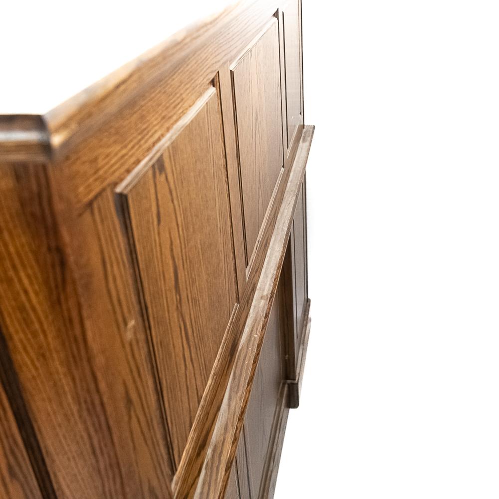 Grand Oak Roll-Top Desk