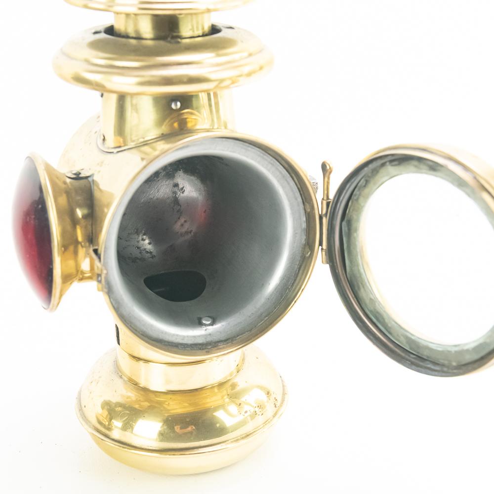 Lot of 5: Brass Car/Carriage Lights