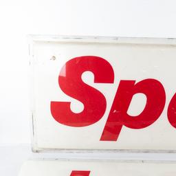 Large Speedway Gas Station 2 Advertising Sign
