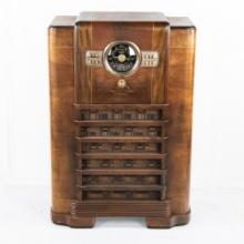 Vintage Zenith 10-S-464 Console Tube Radio