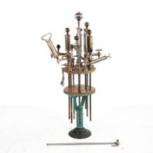 7 Vintage Wood Barrel Era Beer Pumps Taps