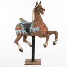 Fredrich Heyn Carved Wood Carousel Horse