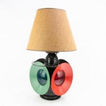 Converted Handland Railroad Switch Table Lamp