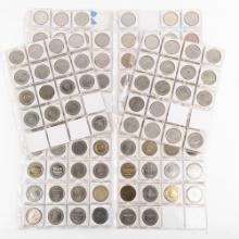 (107) Assorted 60s-90s Las Vegas $1 Gaming Tokens