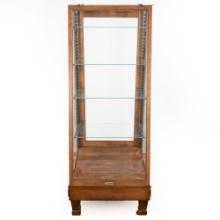 General Country Store Slant Front Display Case