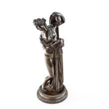 11" Callipygian Venus of Antiquity Bronze Statue