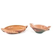 1940s Roseville Pottery #404-10 & #421-10 Bowls