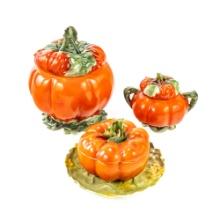 Royal Bayreuth Tomato 3 Piece Lot