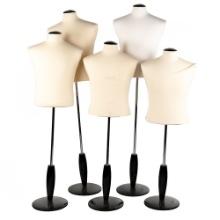Mannequins Adjustable Height Wooden Pedestals