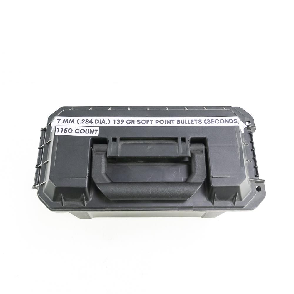 1150ct+- 7mm 139gr SP Reloading Projectiles