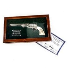 Engraved Uberti "Bill Hickok" .36 BP 7.5" Revolver