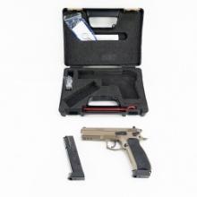 CZ 75 SP01 Tactical 9mm FDE Pistol C153405