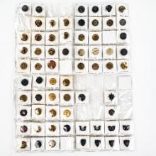 Post WWI-WWII Era ROTC Collar Disc Collection