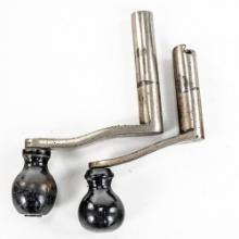 Lot of 2: Columbia Cylinder Phonograph Cranks