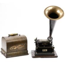 Edison Black Gem Cylinder Phonograph
