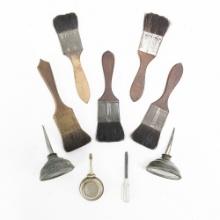 Edison Chip Brushes and Oil Cans