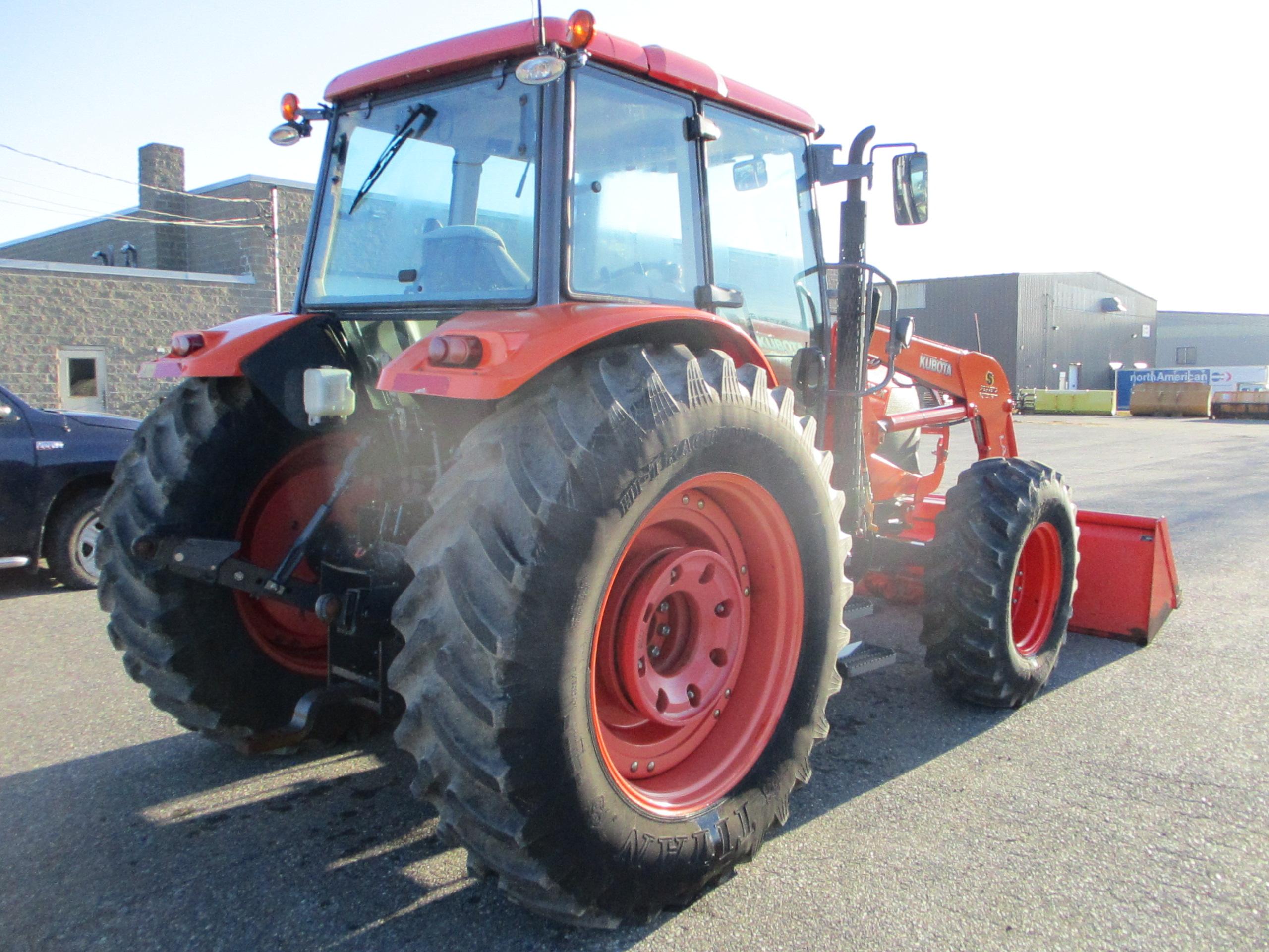 2012 Kubota M135X Farm Tractor