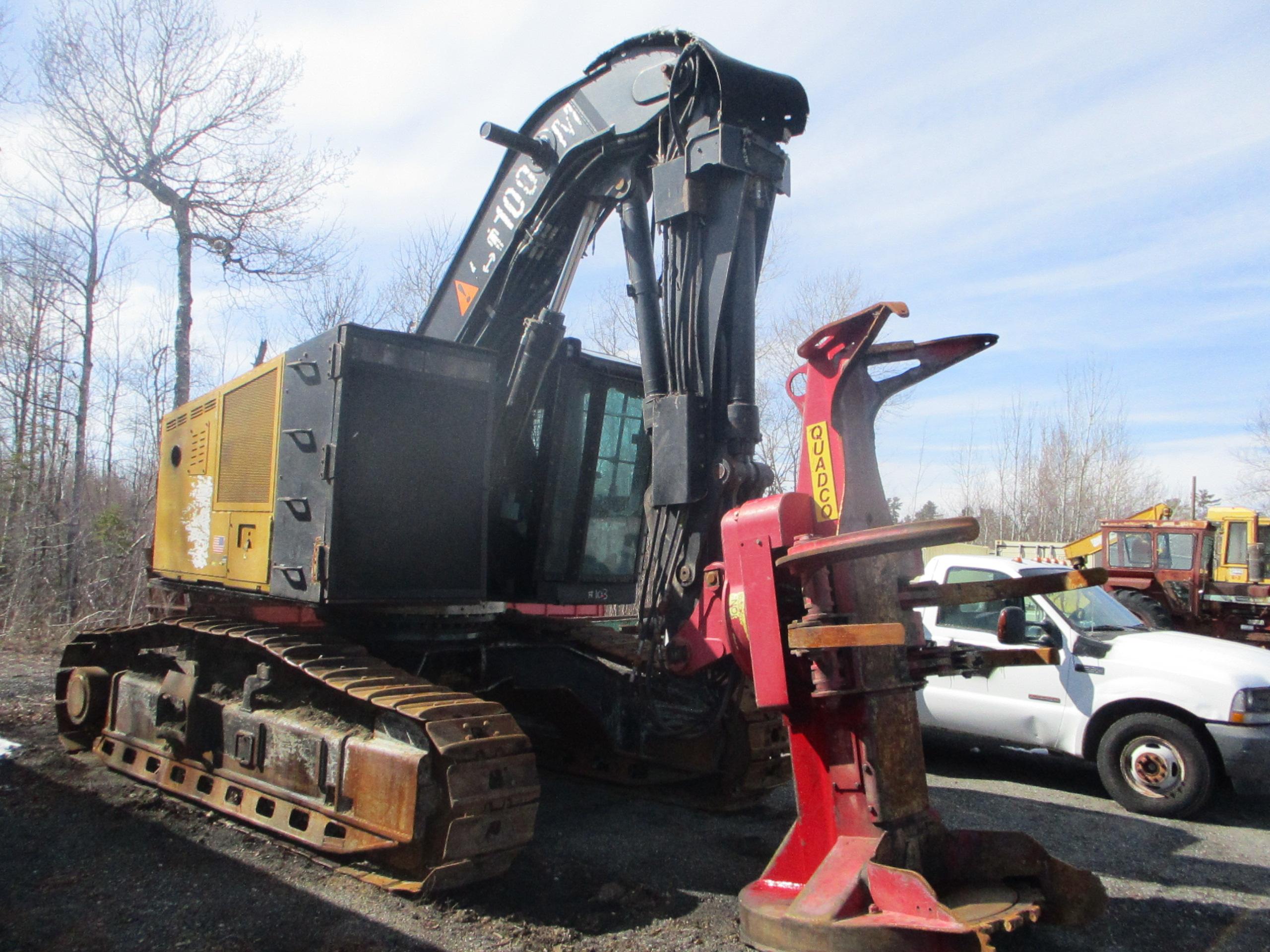 2016 Cat 521B Fellerbuncher