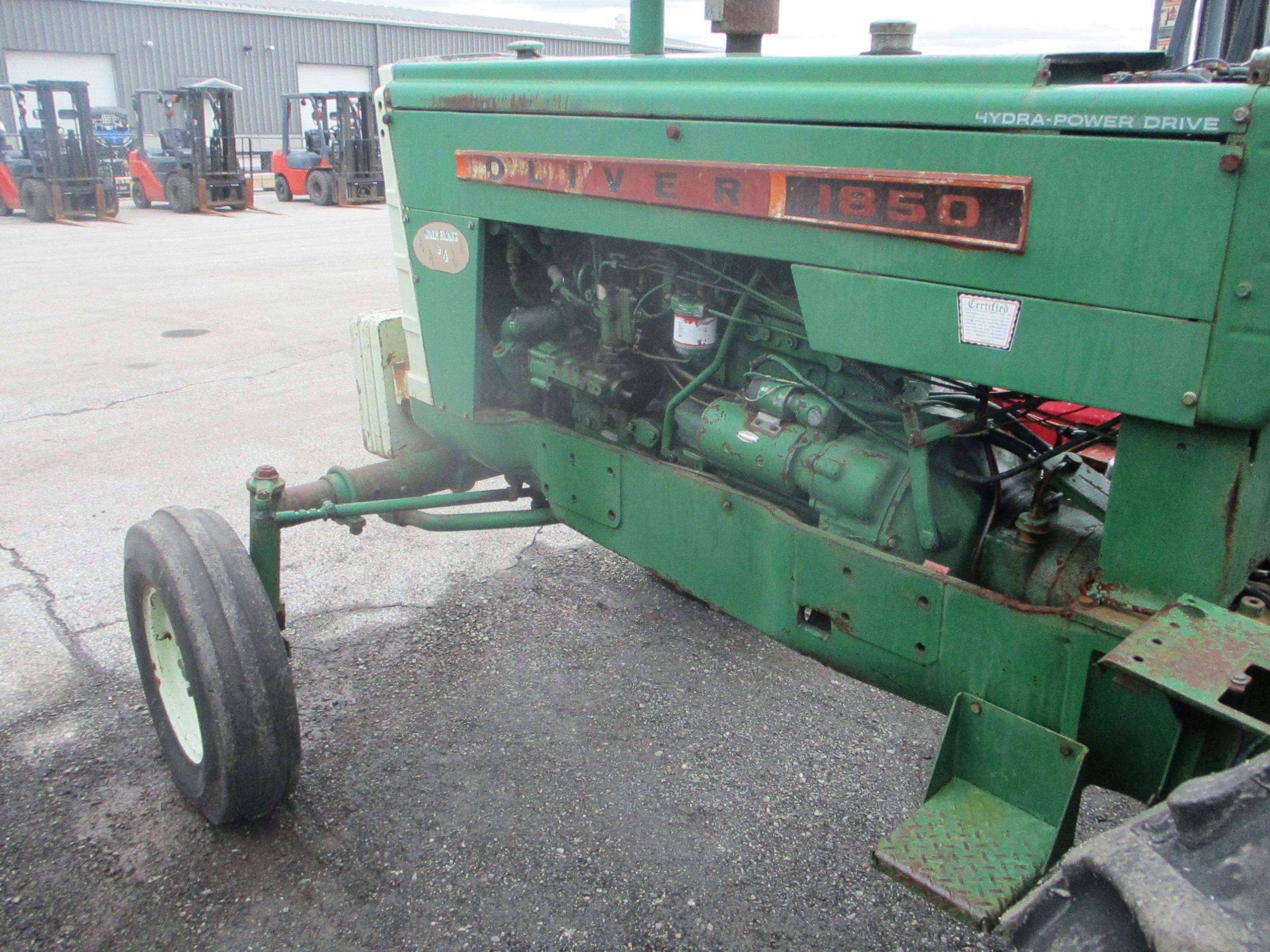Oliver 1850 Farm Tractor