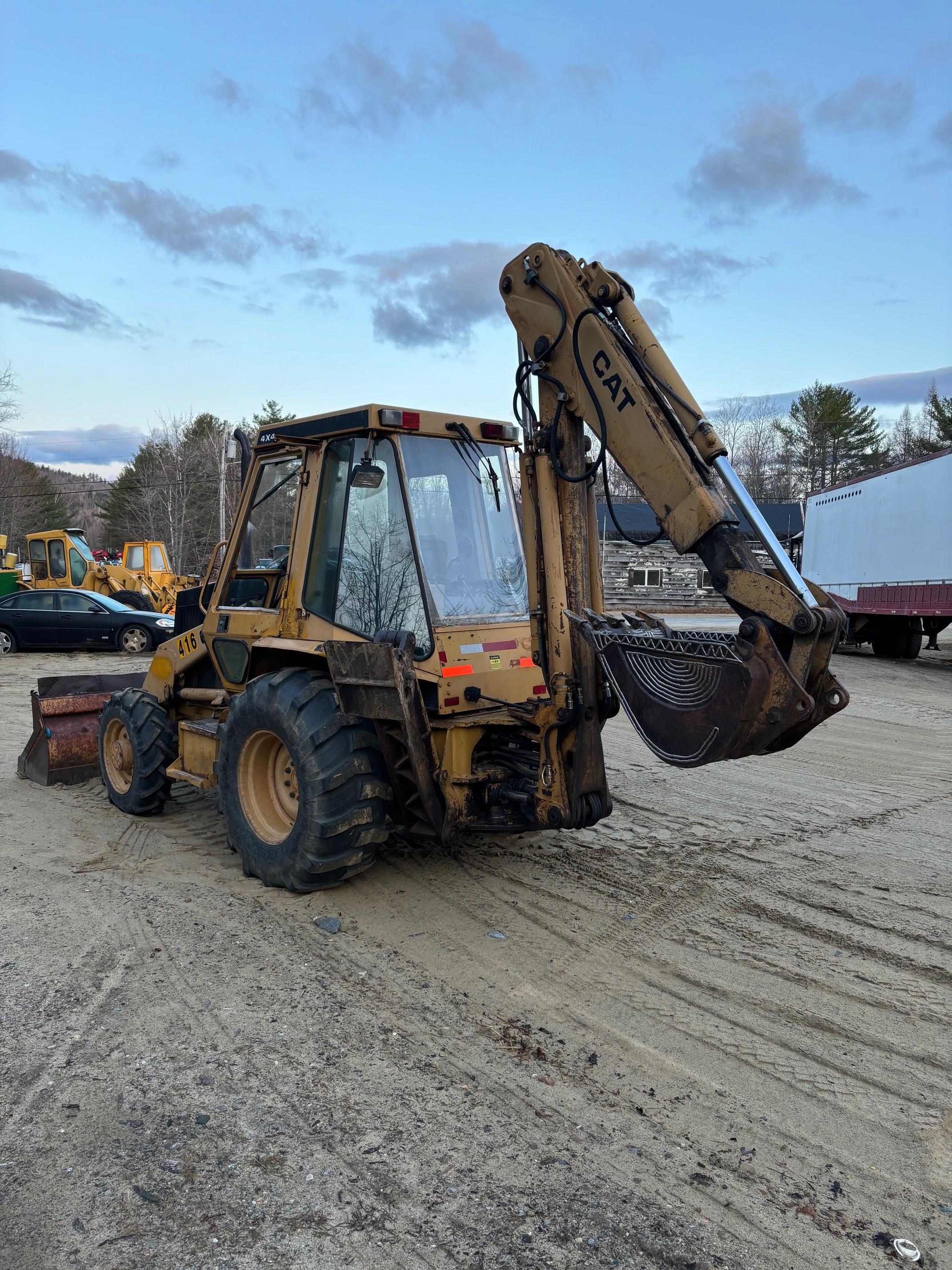 1988 Cat 416 Backhoe